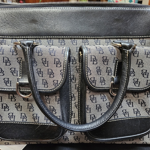 Dooney and Bourke Double Pocket Tote - Picture 6 of 6